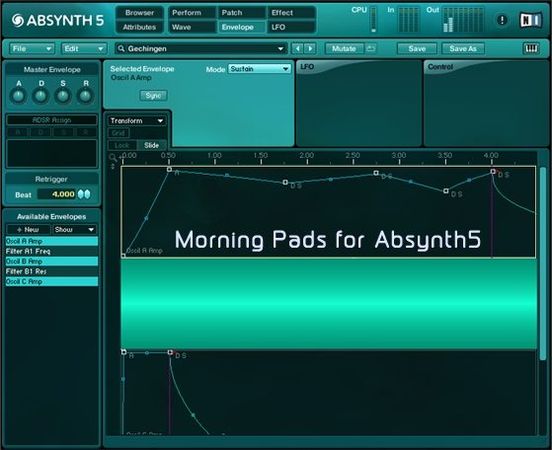 Morning Pads for Absynth5 - 64 Pads