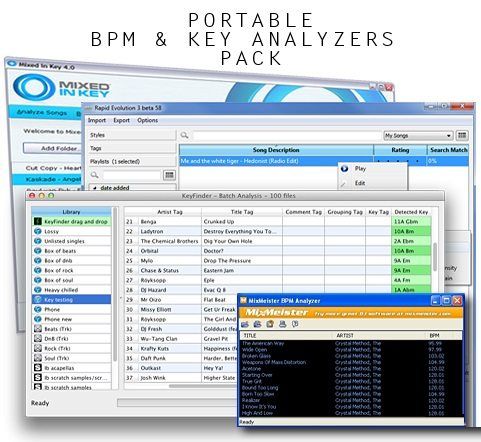 BPM & KEY Analyzers Pack - PORTABLE