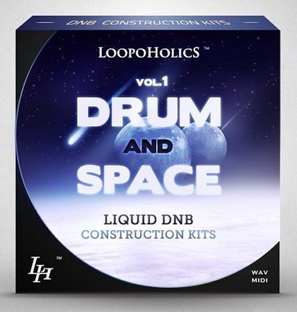 Drum n Space Vol.1 Liquid DnB Construction Kits WAV MIDI