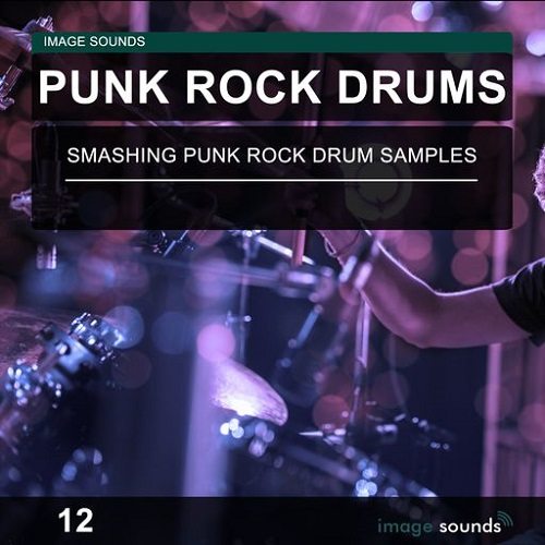 Punk Rock Drums 12 WAV