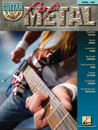 Pop Metal Guitar Play-Along Volume 55 PDF MP3