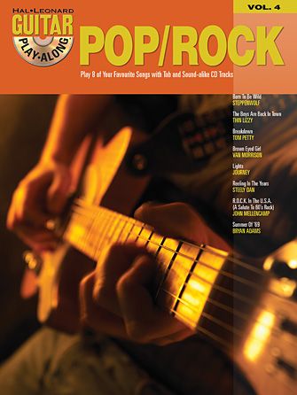 Pop Rock Guitar Play-Along Volume 4 PDF