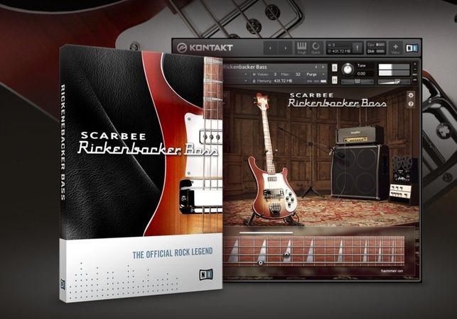 Scarbee Rickenbacker Bass v1.2.0 KONTAKT
