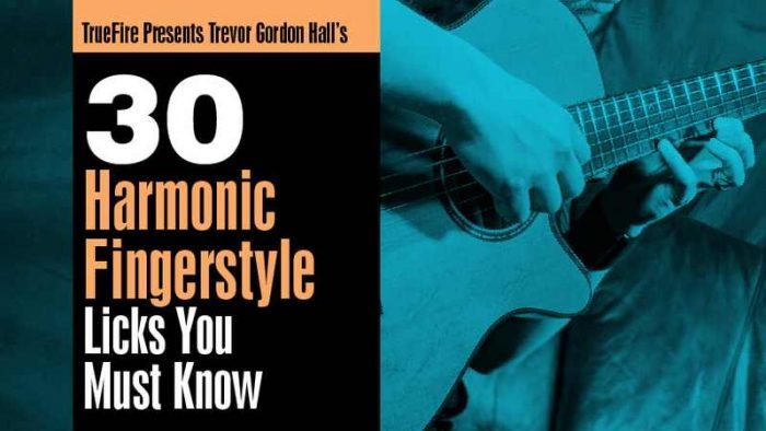 30 Harmonic Fingerstyle Licks You Must Know TUTORiAL