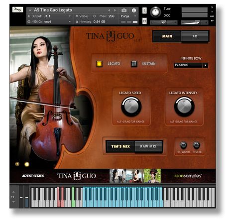 Acoustic Cello Legato KONTAKT