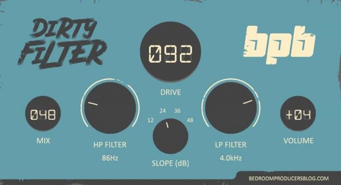 BPB Dirty Filter VST AU VST3 AAX WIN OSX [FREE]