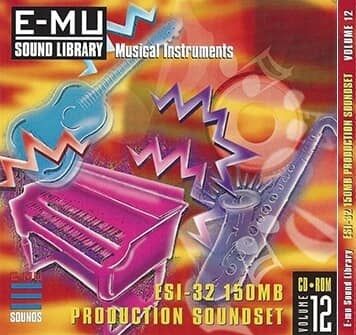 E-MU ESI-32 Production Soundset for Emulator X3