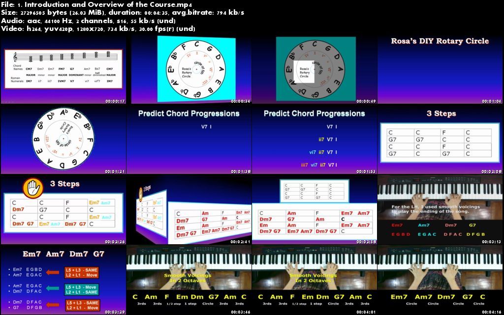 Learn Piano #4 - Predict chord progressions