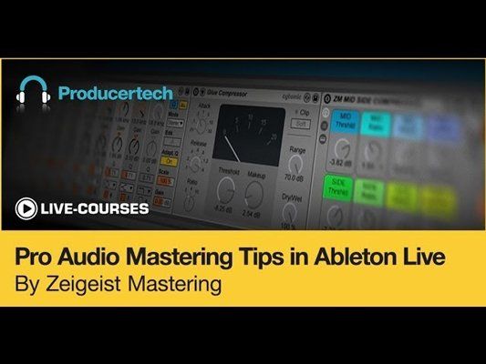 Pro Audio Mastering Tips in Ableton Live TUTORiAL
