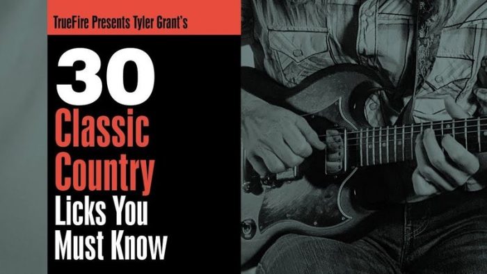 30 Classic Country Licks You Must Know TUTORiAL