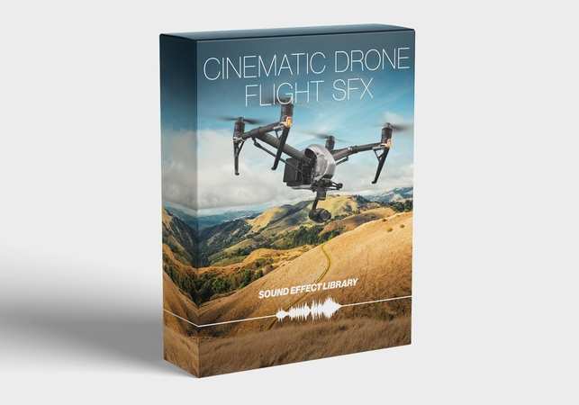 Cinematic Drone Flight SFX Library AiFF