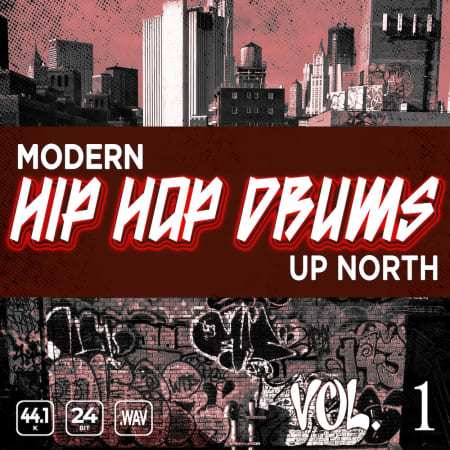 Modern Up North Hip Hop Drums Vol. 1 WAV-FLARE