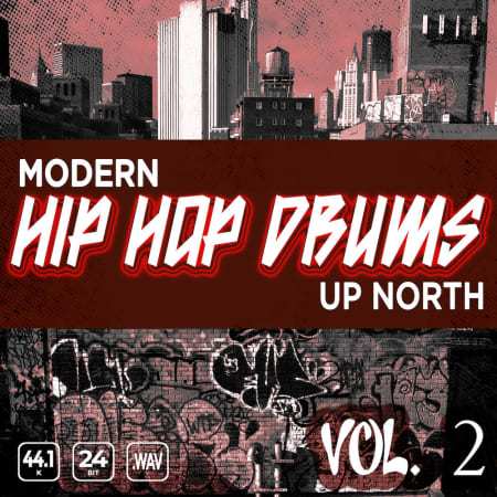 Modern Up North Hip Hop Drums Vol. 2 WAV-FLARE