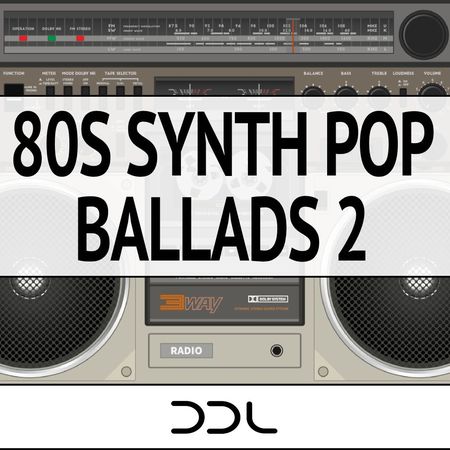 80s Synth Pop Ballads 2 WAV MiDi-DISCOVER