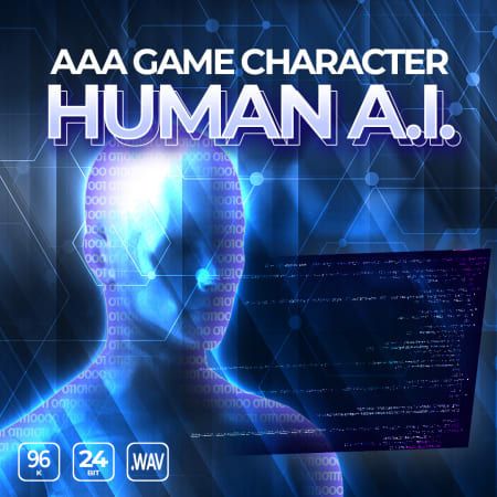 AAA Game Character Human AI WAV