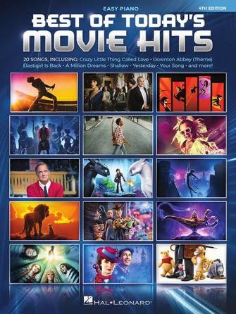 Movie Hits Easy Piano Songbook, 4th Edition