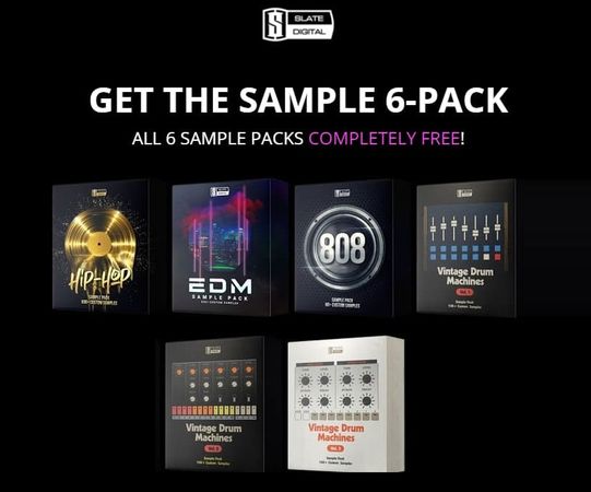 6 FREE Premium Sample Packs WAV [FREE]