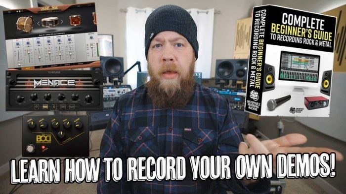 Beginners Guide to Recording Rock And Metal TUTORiAL