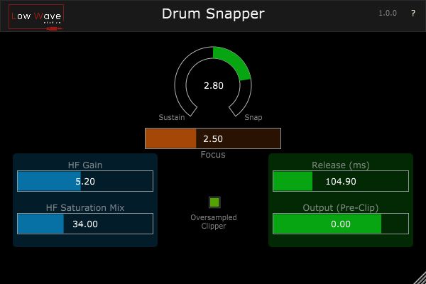 Drum Snapper Win & OSX AU VST3 [FREE]