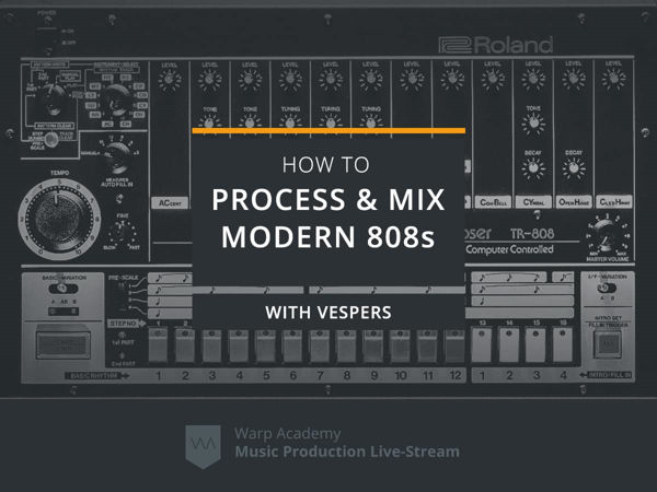 how to process mix modern 808s tutorial