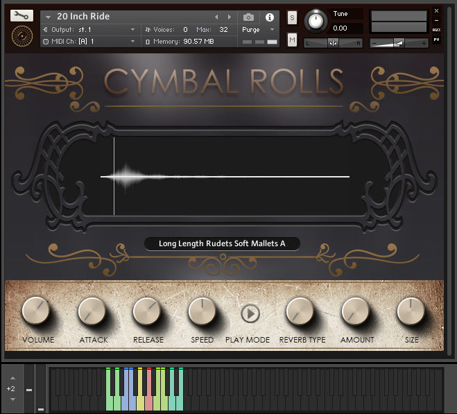 cymbal rolls kontakt