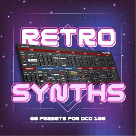 retro synths cover